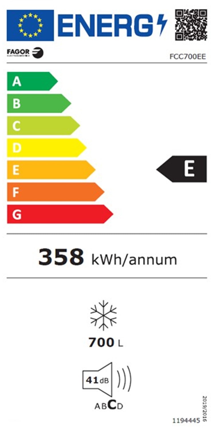 Congélateur coffre FAGOR  - FCC700EE