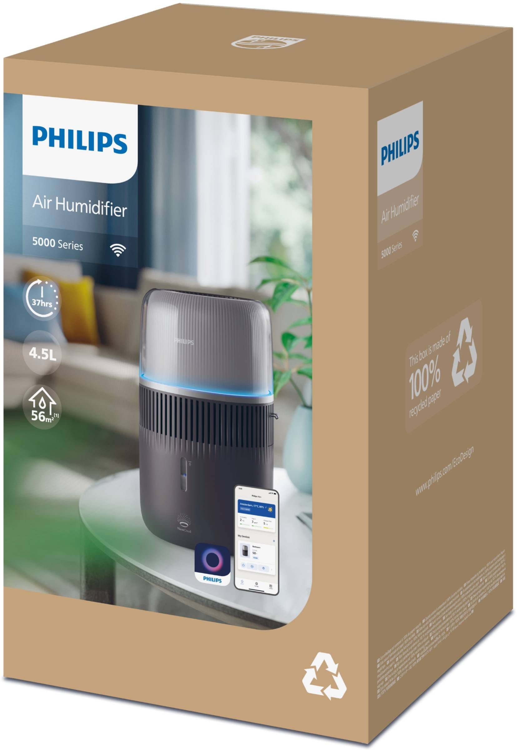 Humidificateur vapeur chaude PHILIPS  - HU5710/03