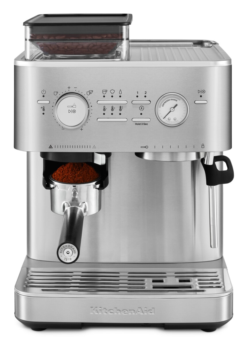 Expresso KITCHENAID Gris 1500W 33 doses d’expresso  - 5KES6551ESX