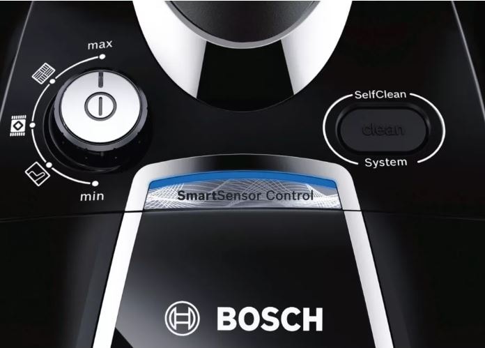 Aspirateur traîneau BOSCH sans sac ProSilence série 8 700W Noir - BGS7MS64