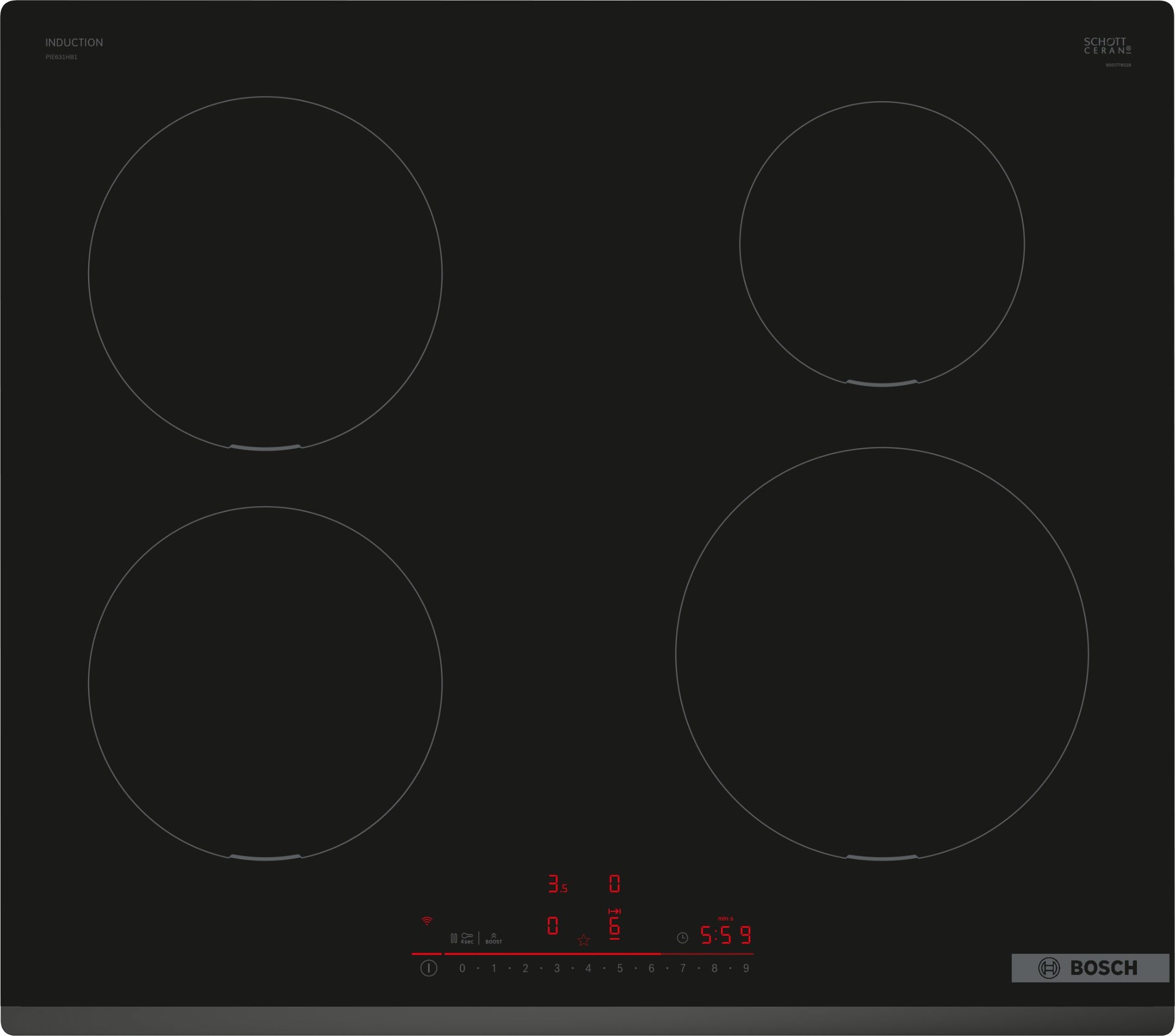 Plaque induction BOSCH  PIE631HB1H