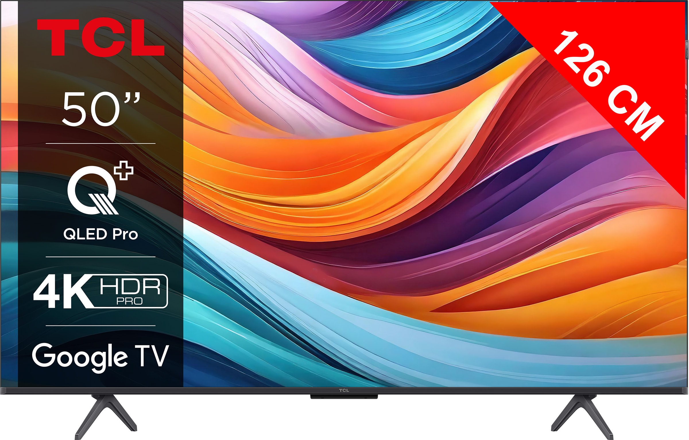 TV LED 4K 126 cm TCL HDR Pro Google TV 50" 50T7B