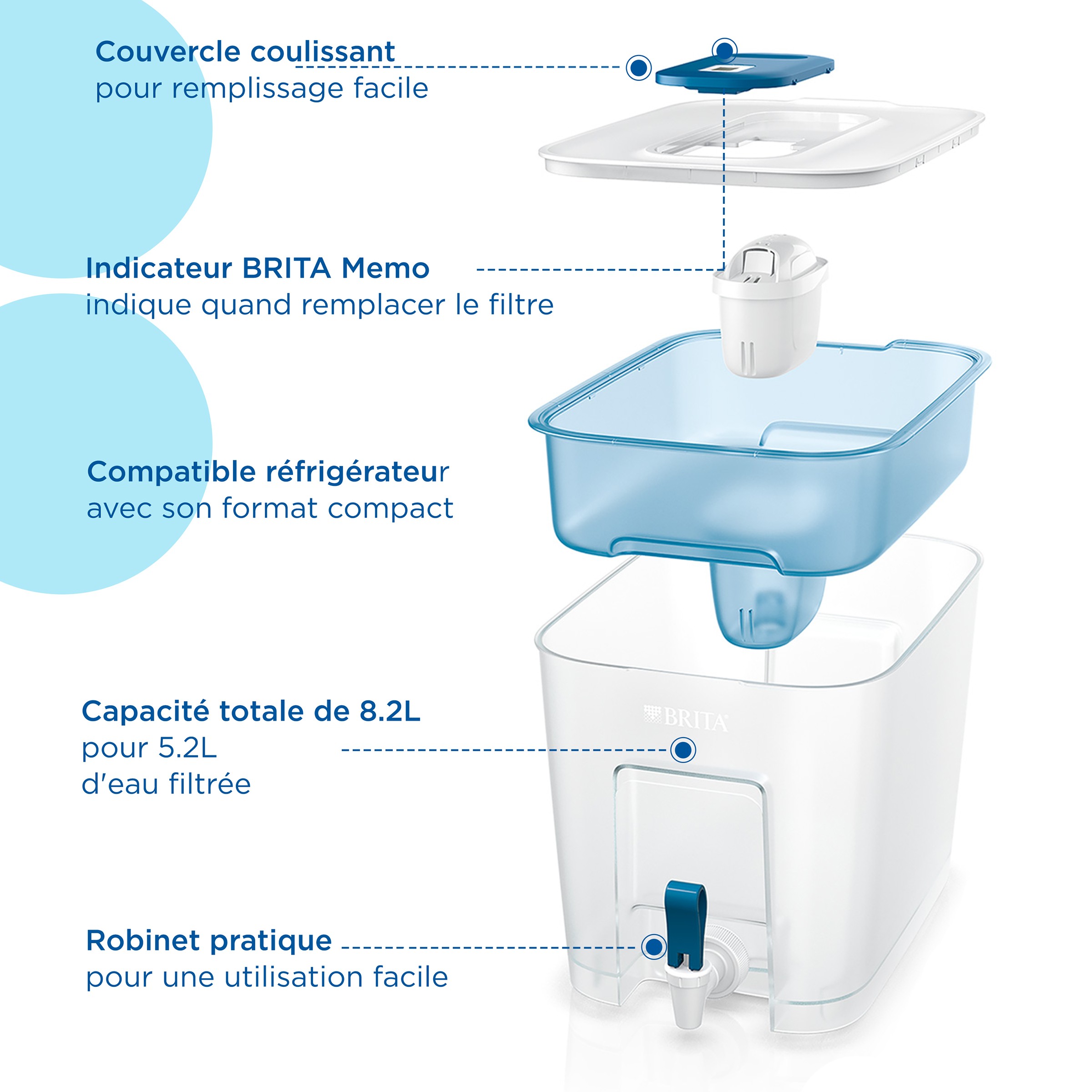 Carafe BRITA FRANCE  - 1051126