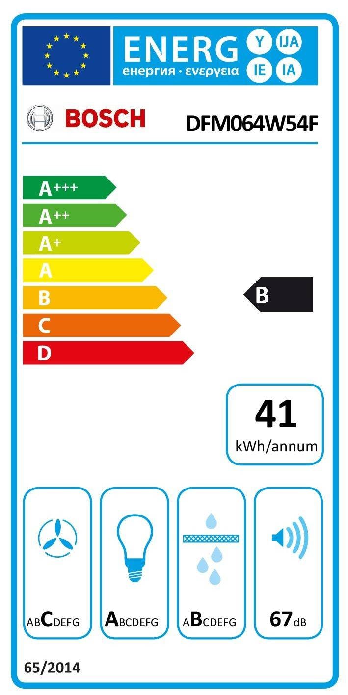 Hotte tiroir BOSCH  - DFM064W54F