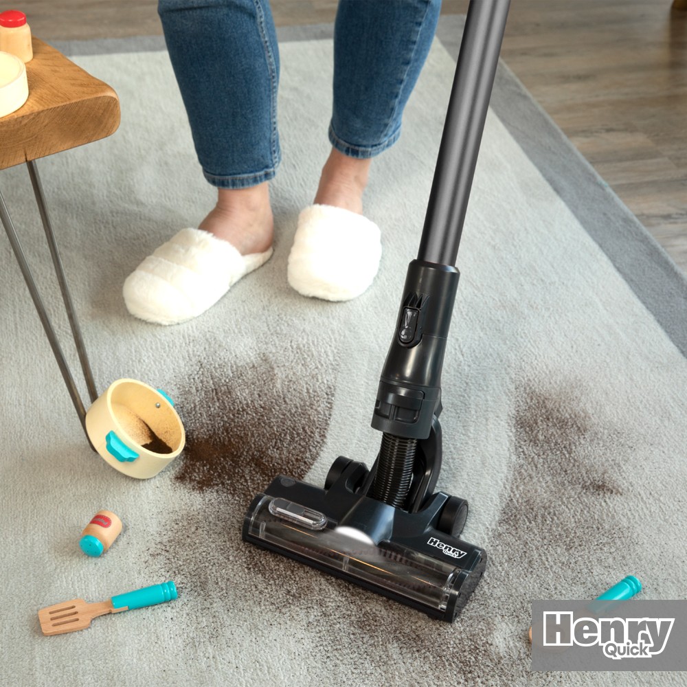 Aspirateur balai NUMATIC Vidage sans poussière Autonomie 60 minutes - HENRYQUICKGRIS