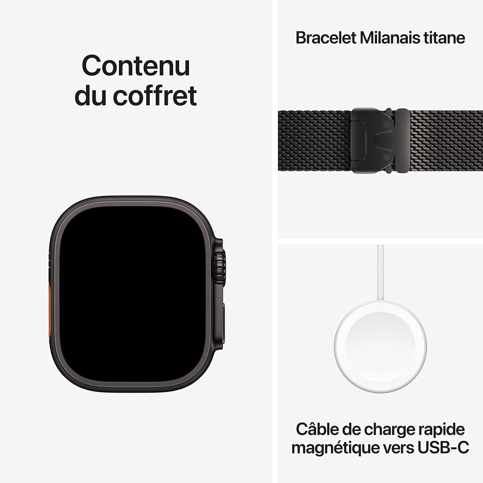 Montre connectée GPS + Cellular APPLE  - WATCHULTRA2-MX5V3NF