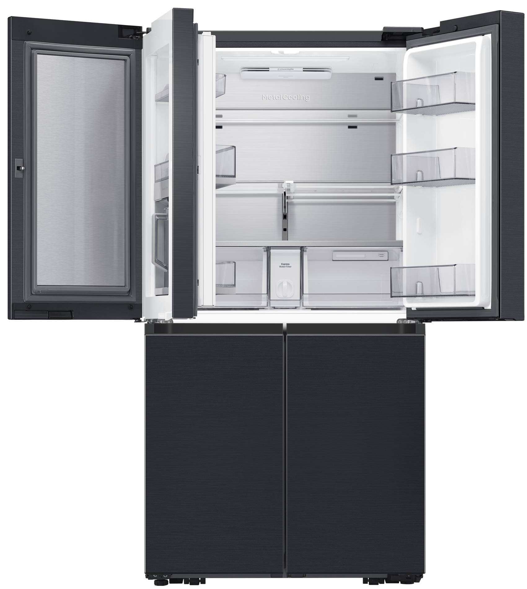 Réfrigérateur congélateur bas SAMSUNG FRENCH DOOR 646L Inox Anthracite - RF65DG960ESG