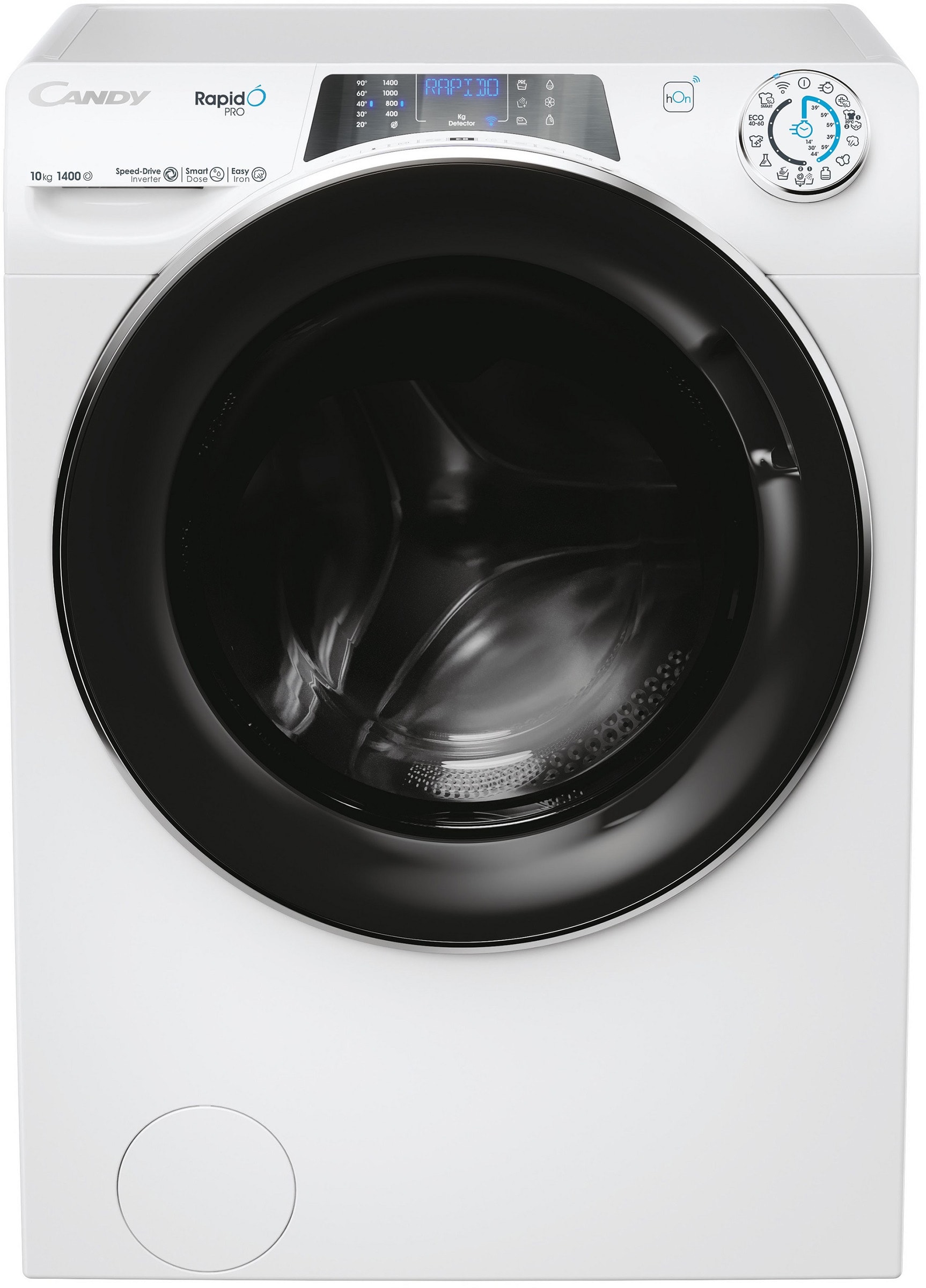 Lave linge Frontal CANDY 10kg blanc RPD4106BWMBC-S