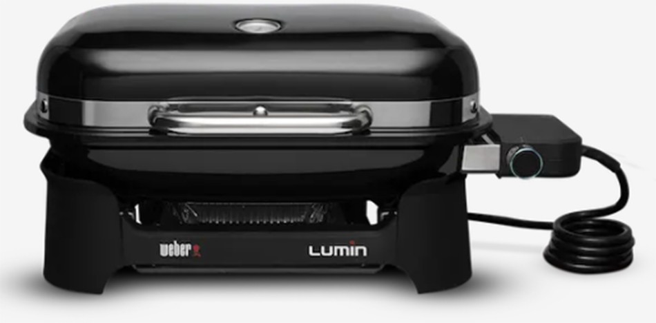 Barbecue électrique WEBER 2200W LUMINCOMPACTBLACK