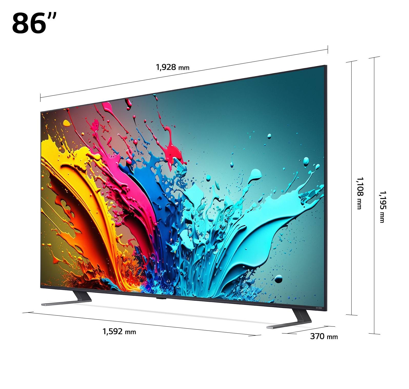 TV QNED 4K 189 cm LG Mini Led 75" - 75QNED85