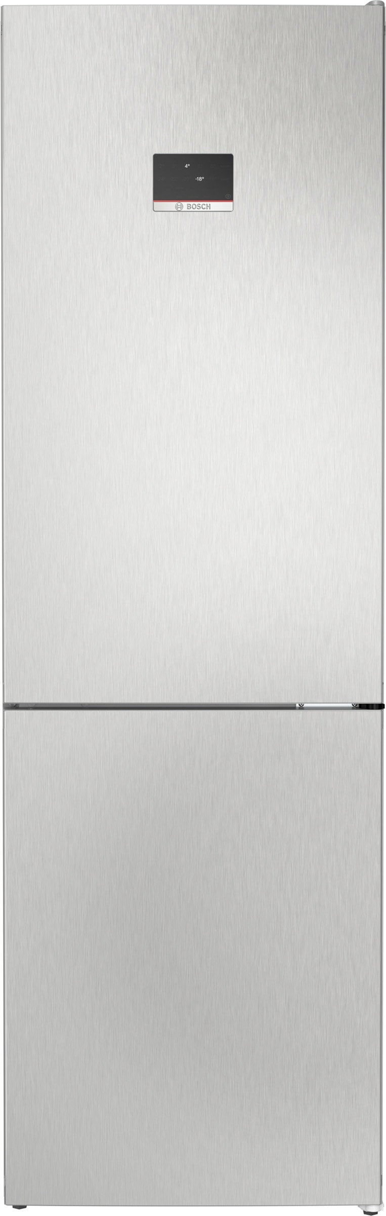 Réfrigérateur congélateur bas BOSCH Série 4 VitaFresh No Frost 321L Inox KGN367LDF