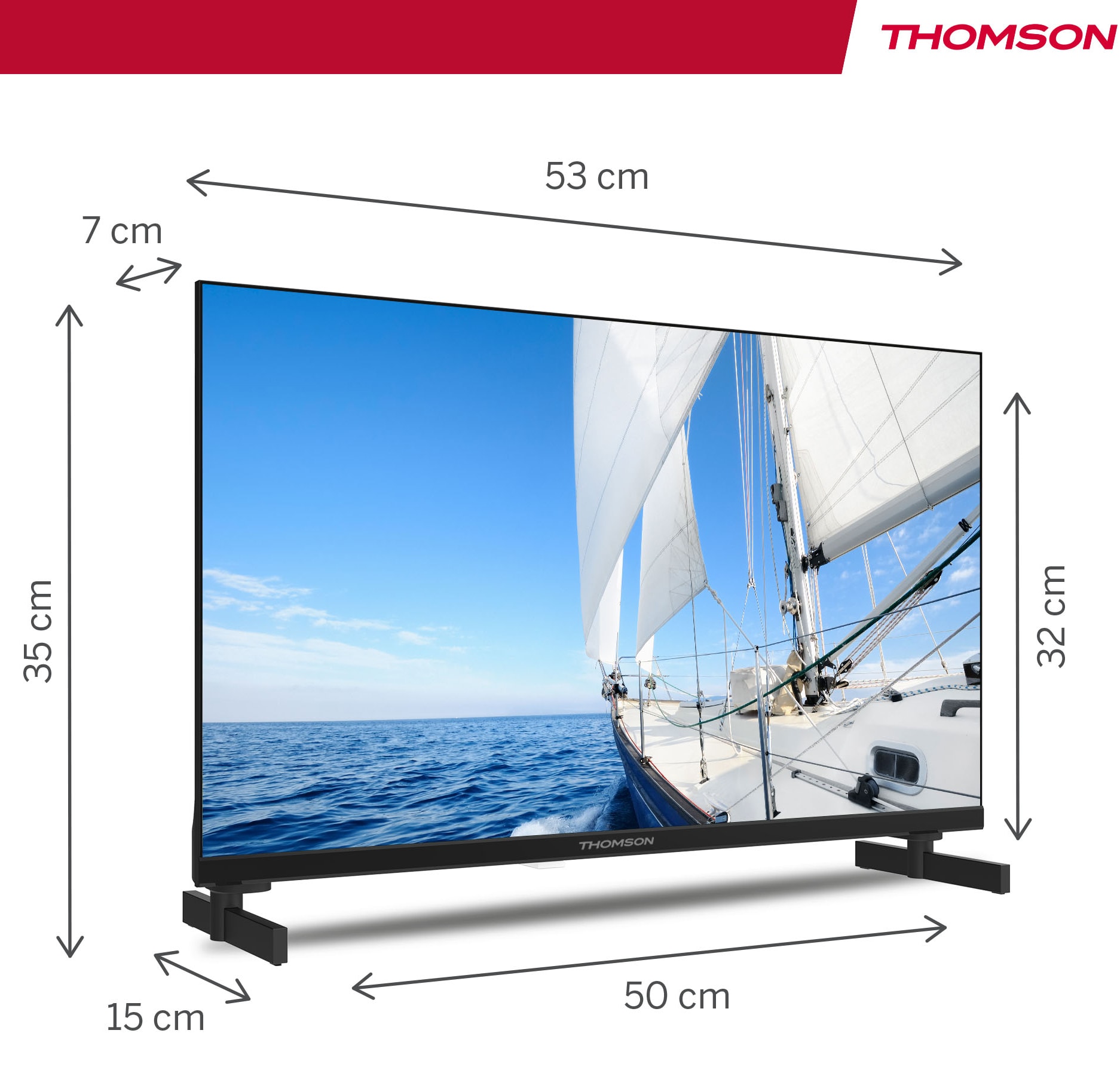 THOMSON TV LED 60 cm  - 24HG2S14C