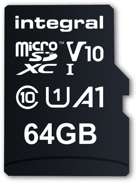 INTEGRAL Carte mémoire 64 Go  - INMSDX64G-100V10