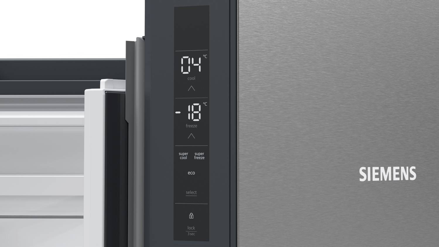 Réfrigérateur 4 portes SIEMENS iQ300 No Frost Inox - KF96NVPEA