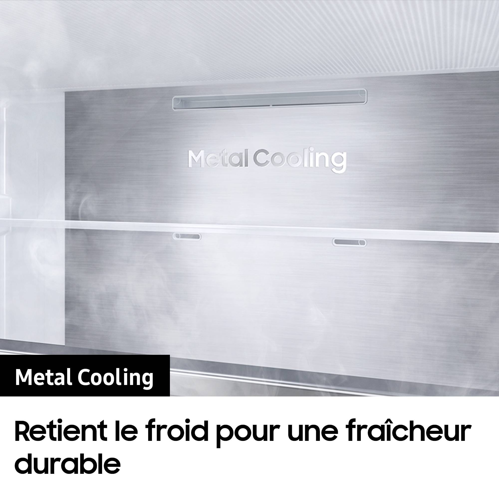 Réfrigérateur congélateur bas SAMSUNG FRENCH DOOR 646L Inox Anthracite - RF65DG960ESG