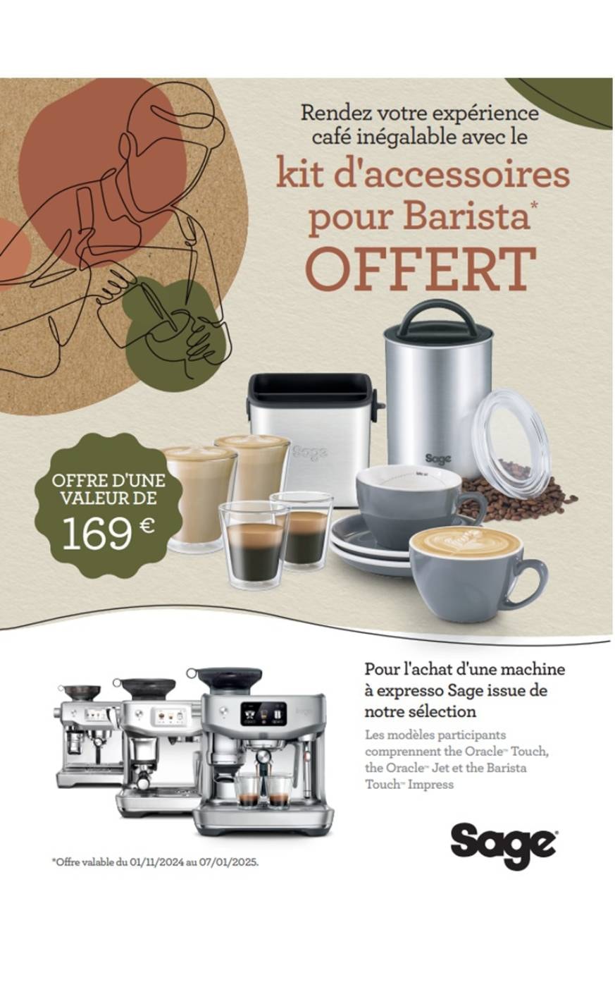 Kit entretien SAGE  - BARISTAPACK