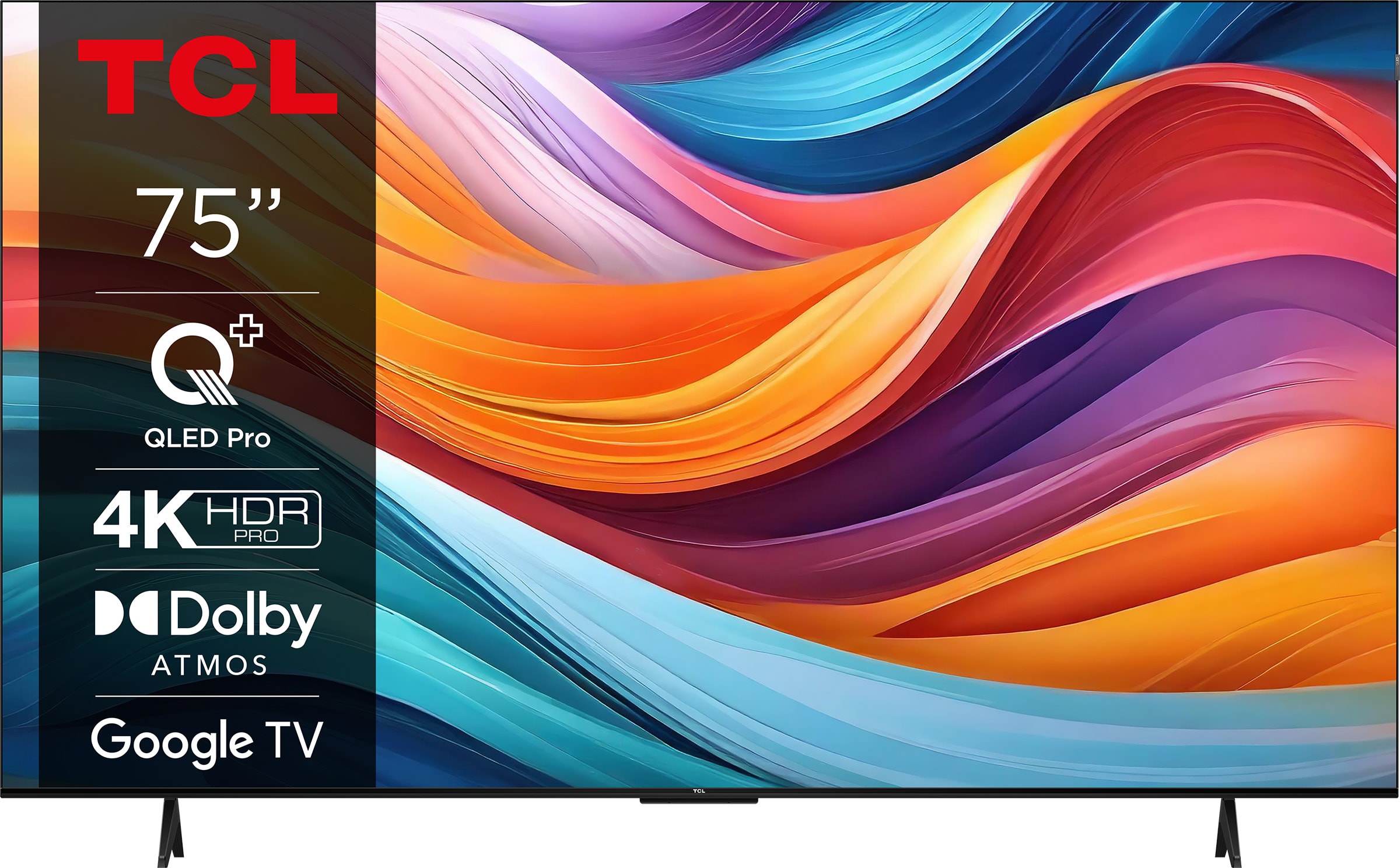 TV LED 4K 189 cm TCL QLED Google TV 75" - 75T7B