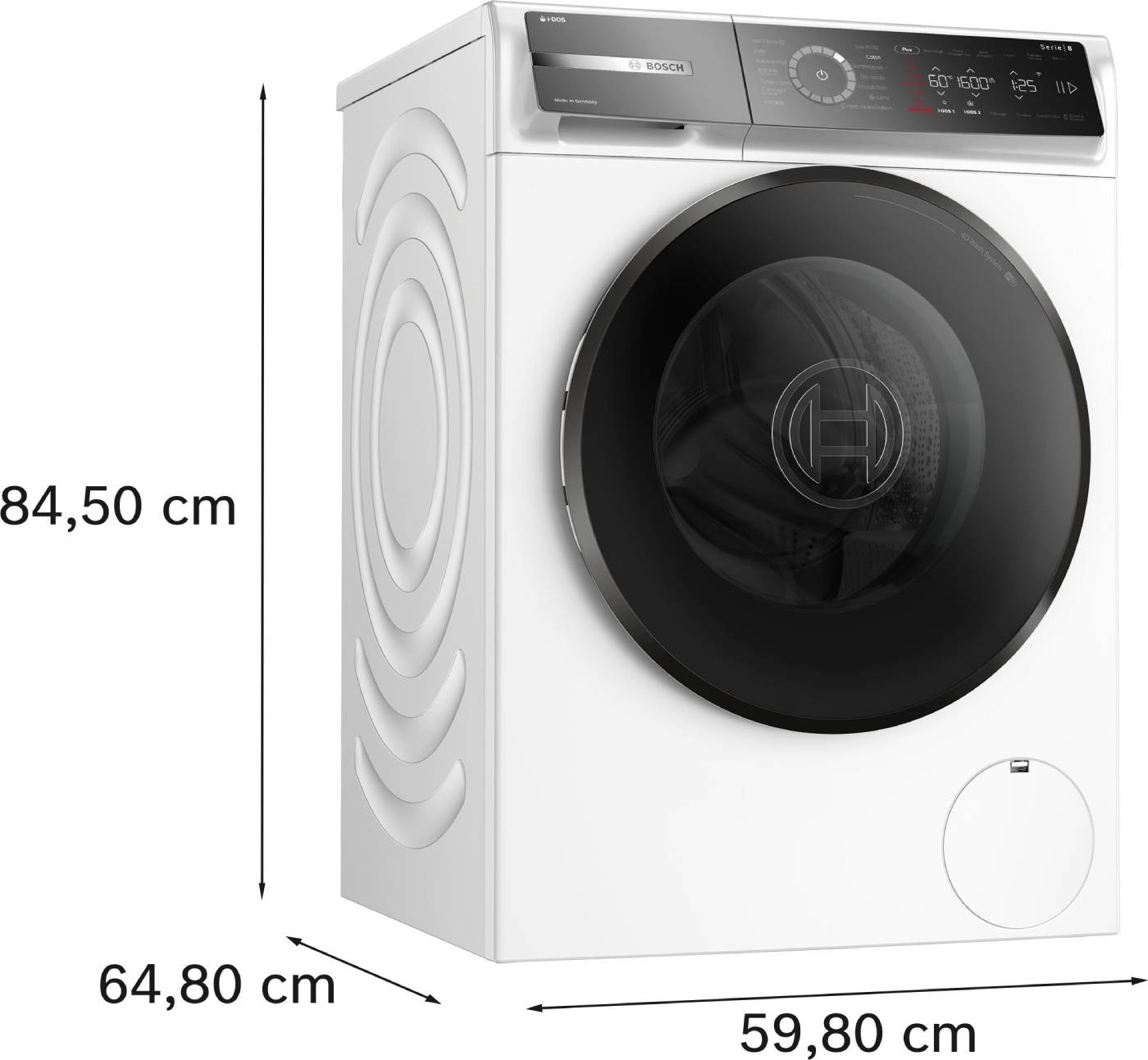 Lave linge Frontal BOSCH EcoSilence Drive 10kg - WGB256A2FR