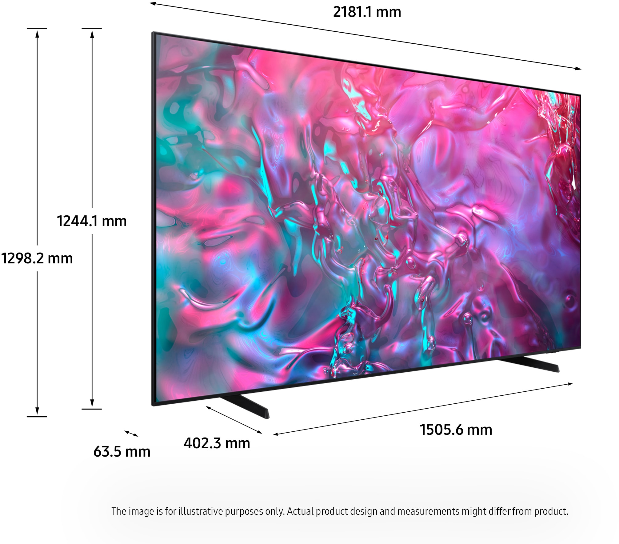 SAMSUNG TV LED 4K  248 cm  - TU98DU9005