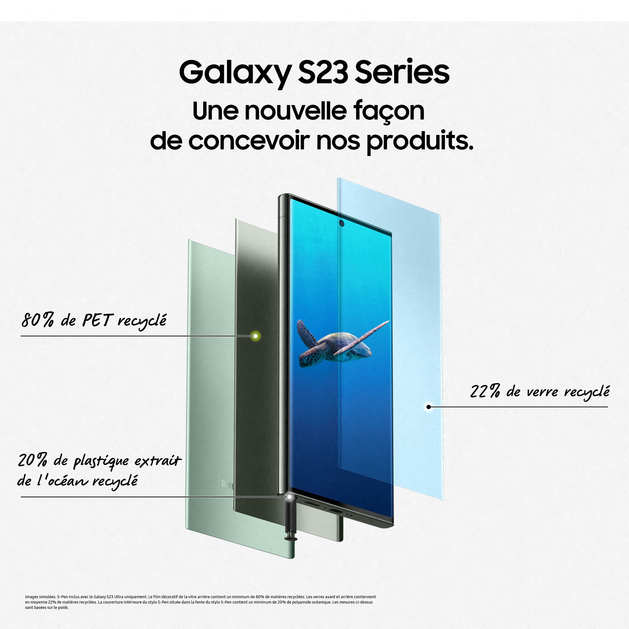 Smartphone SAMSUNG Galaxy S23 128Go Vert - GALAXY-S23-128VERT