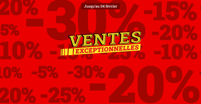 Ventes Exceptionnelles : toute notre sélection Gros et Petit Electroménager, Informatique, Téléphonie, Télévision et son