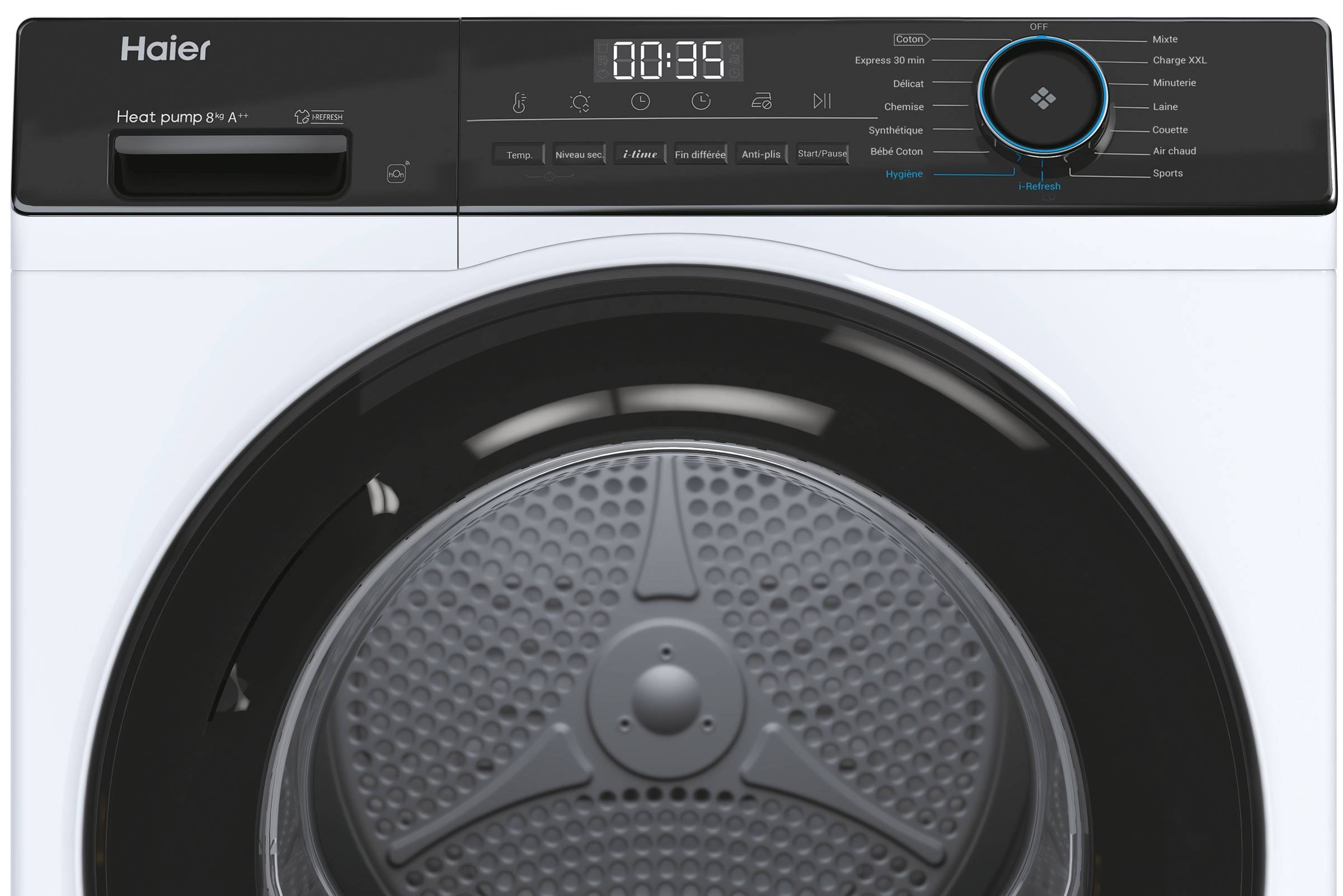 Sèche-linge pompe à chaleur HAIER  - HD80-A2939E-FR