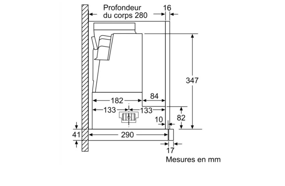 Hotte tiroir NEFF  - D46ED52X1