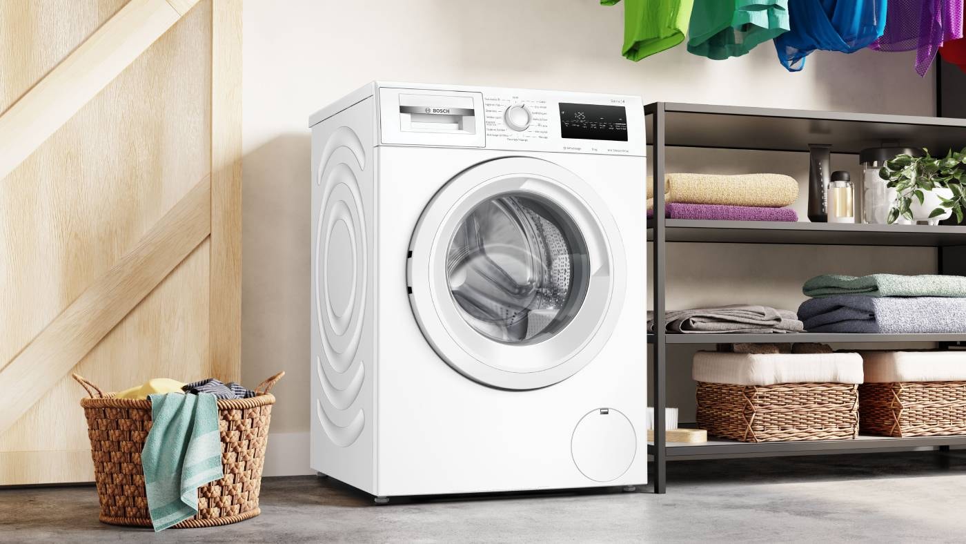 Lave linge Frontal BOSCH Série 4 Iron Assist 9Kg Blanc - WAN24209FR