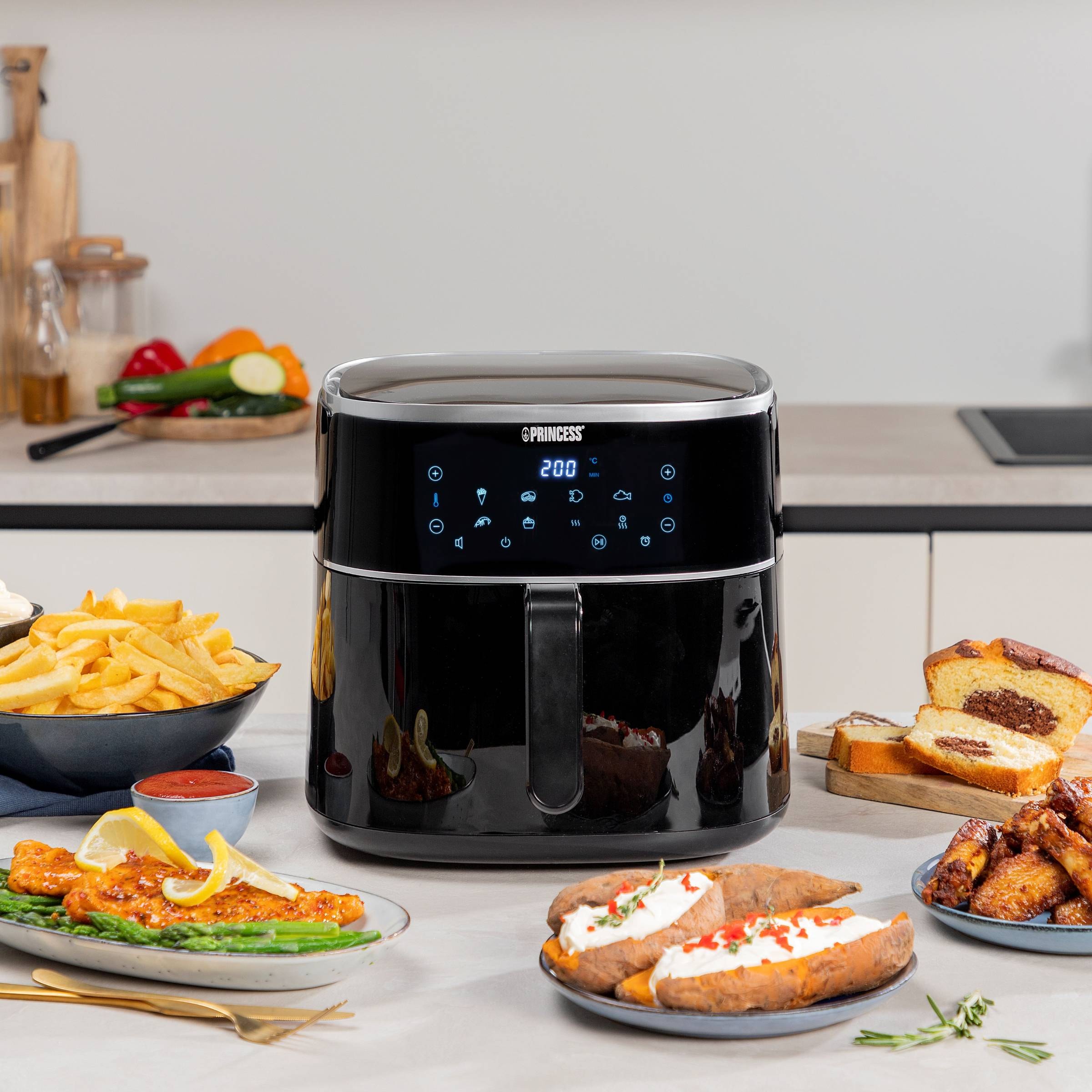 Friteuse à air chaud PRINCESS Air Fryer 1800W 8L - 0118225401001