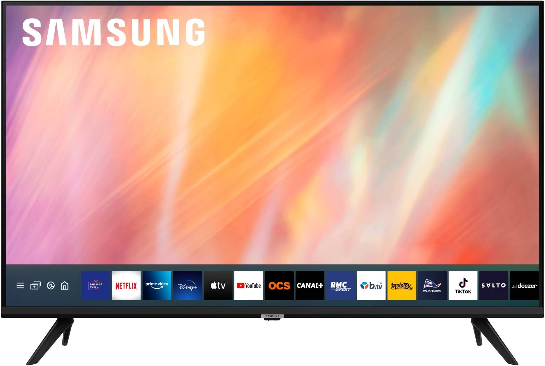 SAMSUNG TV LED 4K 125 cm Crystal HDR10+ Smart TV Q Symphony 50" - UE50AU7025