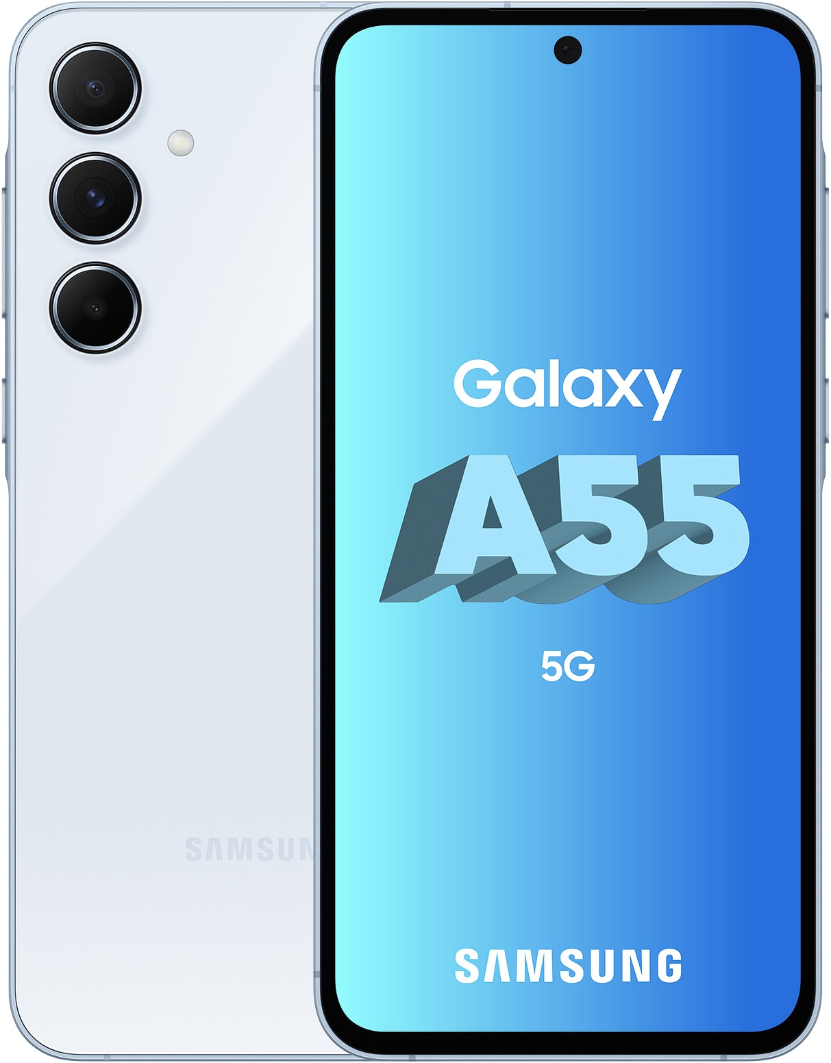 Smartphone SAMSUNG A55 128 Go Bleu GALAXY-A55-128-BC-EU