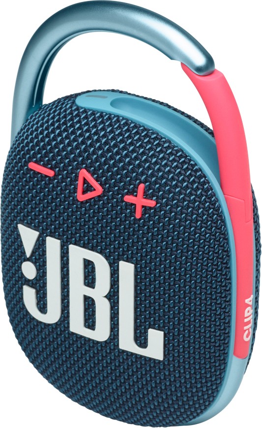 Enceinte bluetooth JBL Clip 4 Bleu & Rose - CLIP4-BLEUROSE