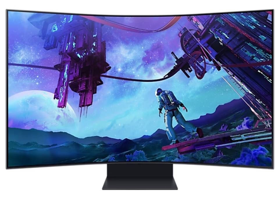 Ecran PC Gamer 55 pouces incurvé SAMSUNG  - LS55CG970NUXEN