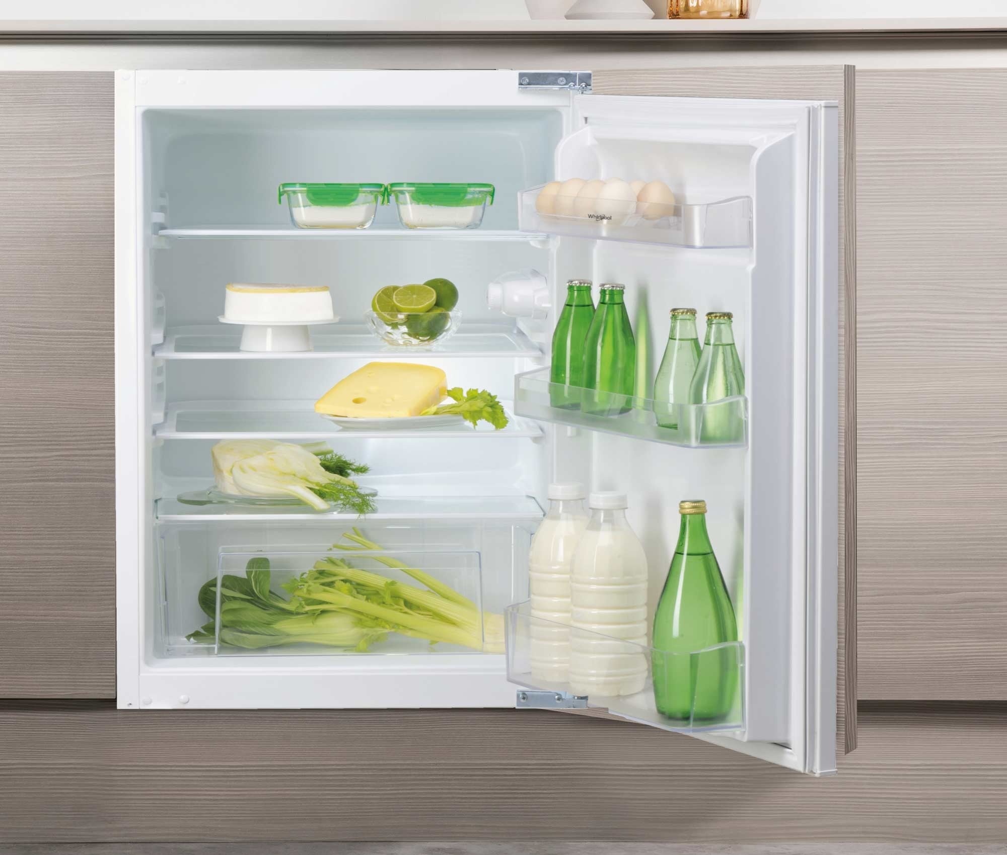 WHIRLPOOL Réfrigérateur encastrable 1 porte Froid statique 131L - ARG90211N