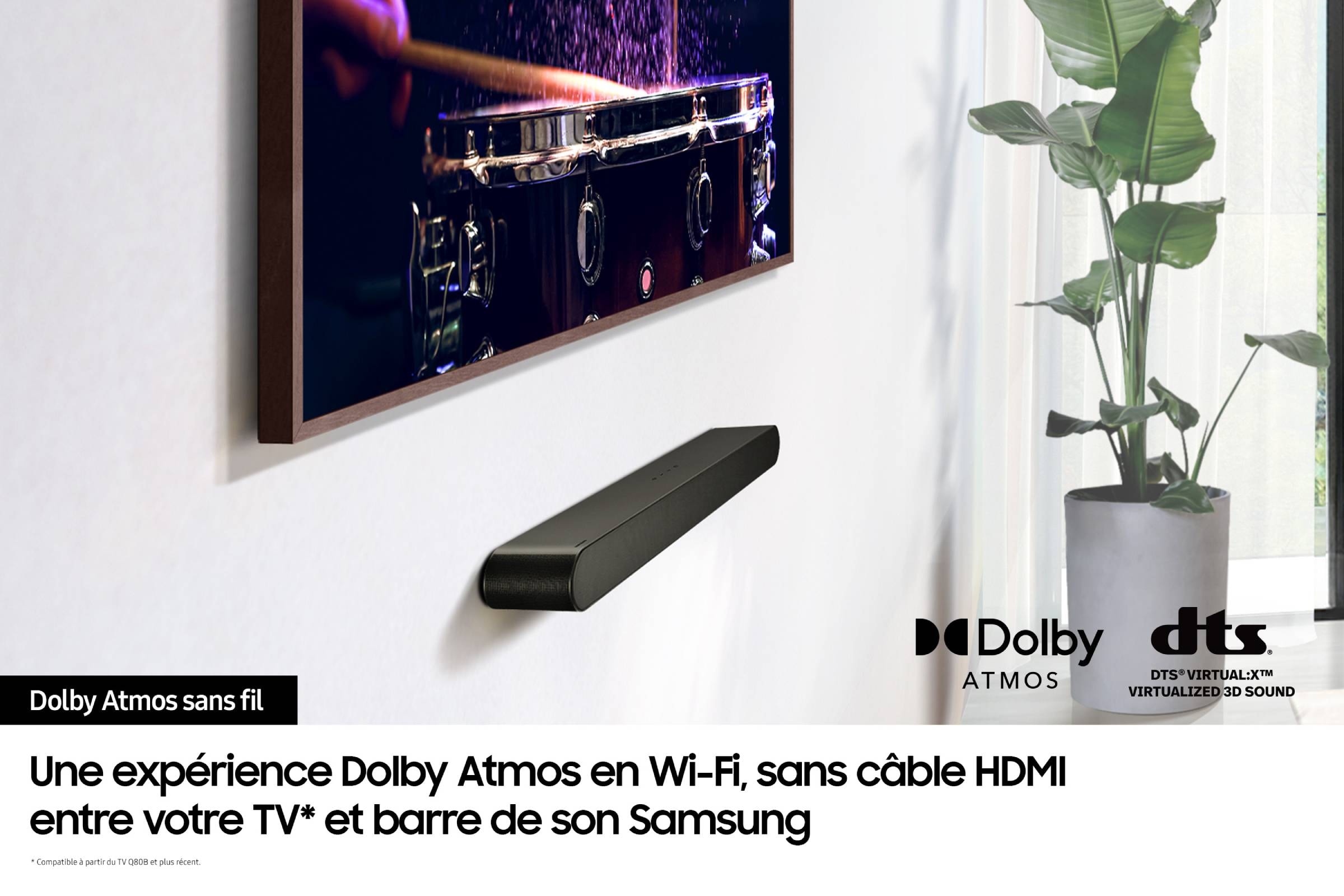 Barre de son SAMSUNG S Series, 5.0, Noir - HW-S66D