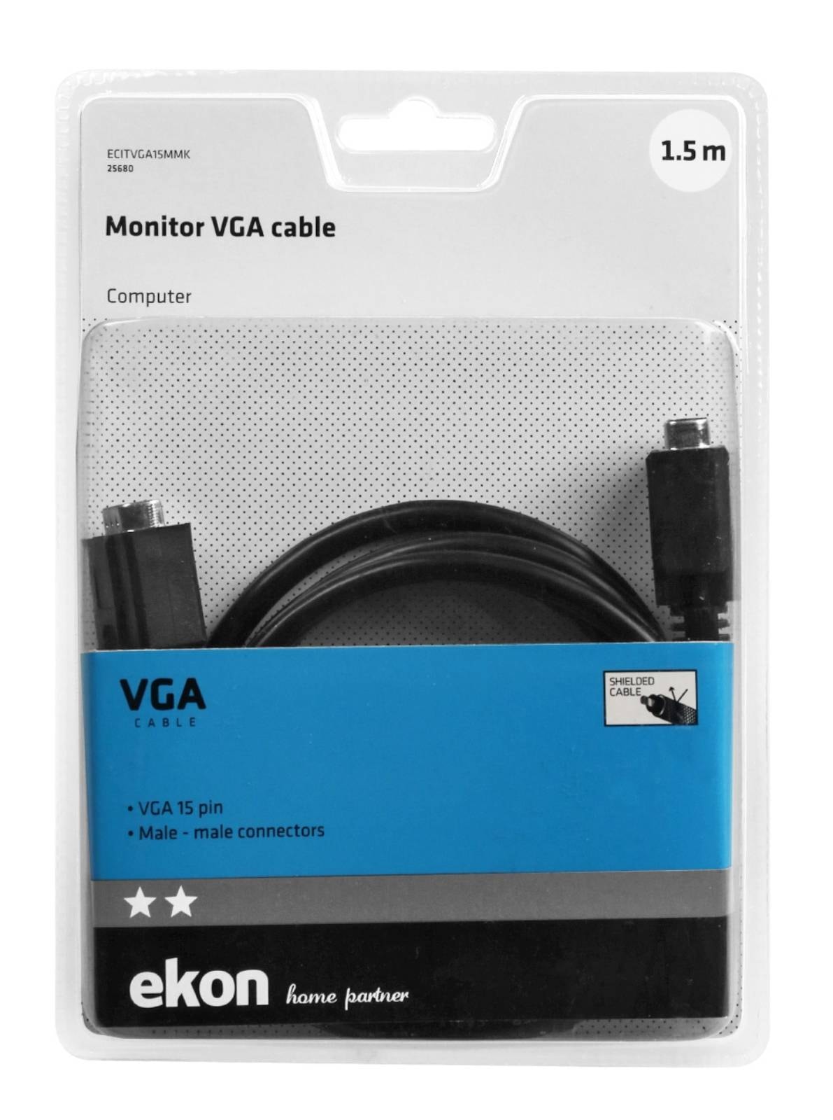 Adaptateur VGA SBS  de moniteur VGA - CABL-MONIT-VGA-15PIN