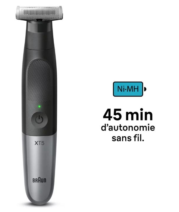 Tondeuse à barbe BRAUN Série X XT 5100 pour visage et corps - SERIEXT5100