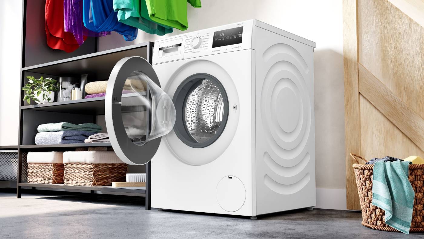 Lave linge Frontal BOSCH Série 4 Iron Assist 9Kg Blanc - WAN24209FR