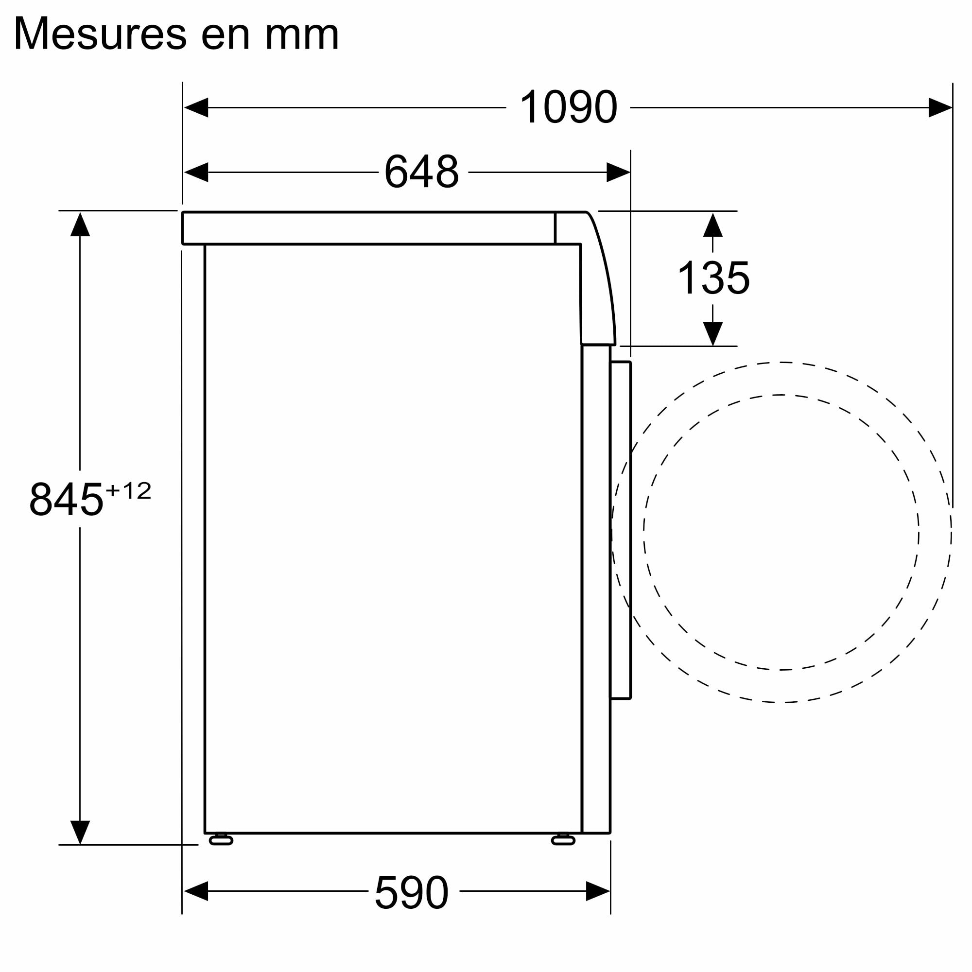 Lave linge Frontal BOSCH Iron Assit 9Kg Blanc - WGB244A2FR