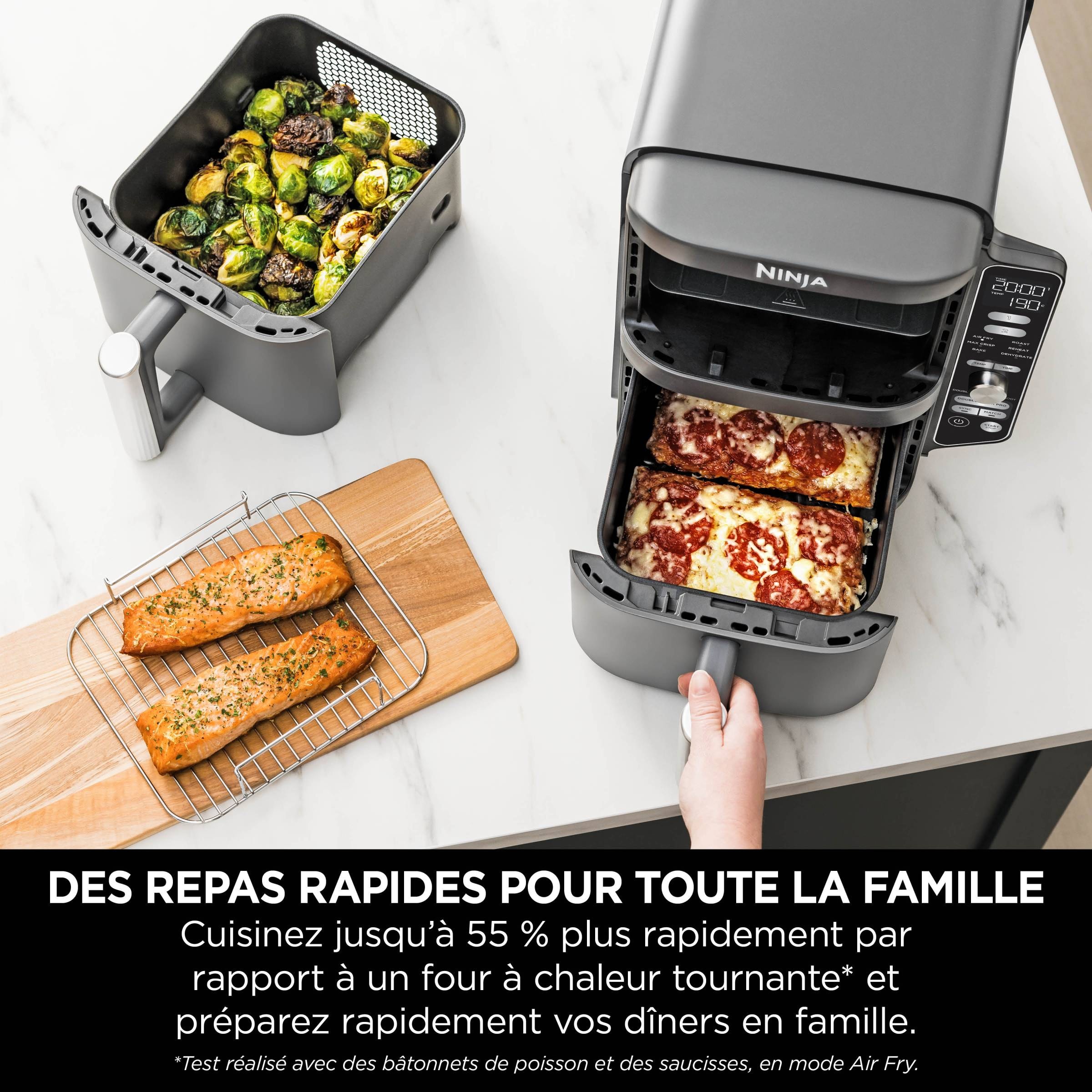 Friteuse à air chaud NINJA Air Fryer 2470W 9.5L  - SL400EU