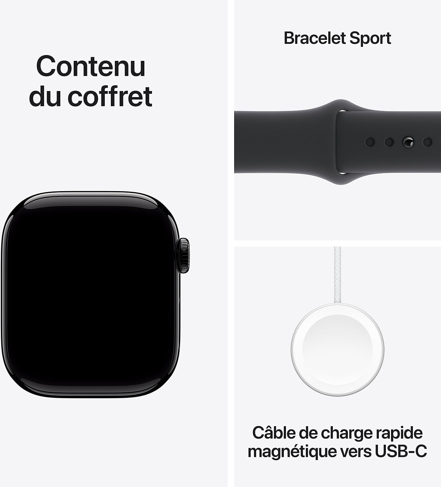 Montre connectée GPS + Cellular APPLE  - WATCH10-MWX63QF/A